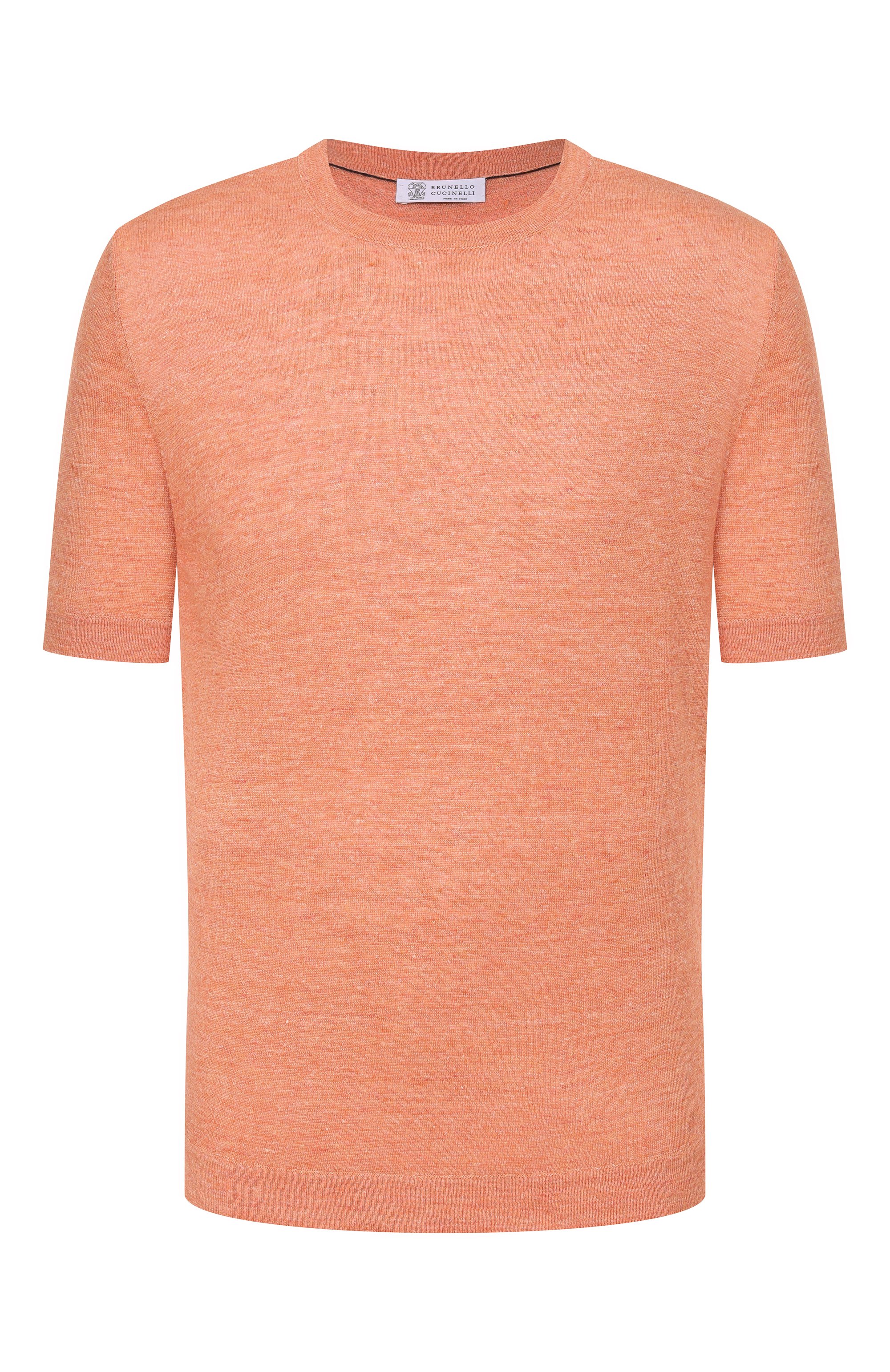 Джемпер изо льна и хлопка BRUNELLO CUCINELLI, арт. M2L00340, фото 1