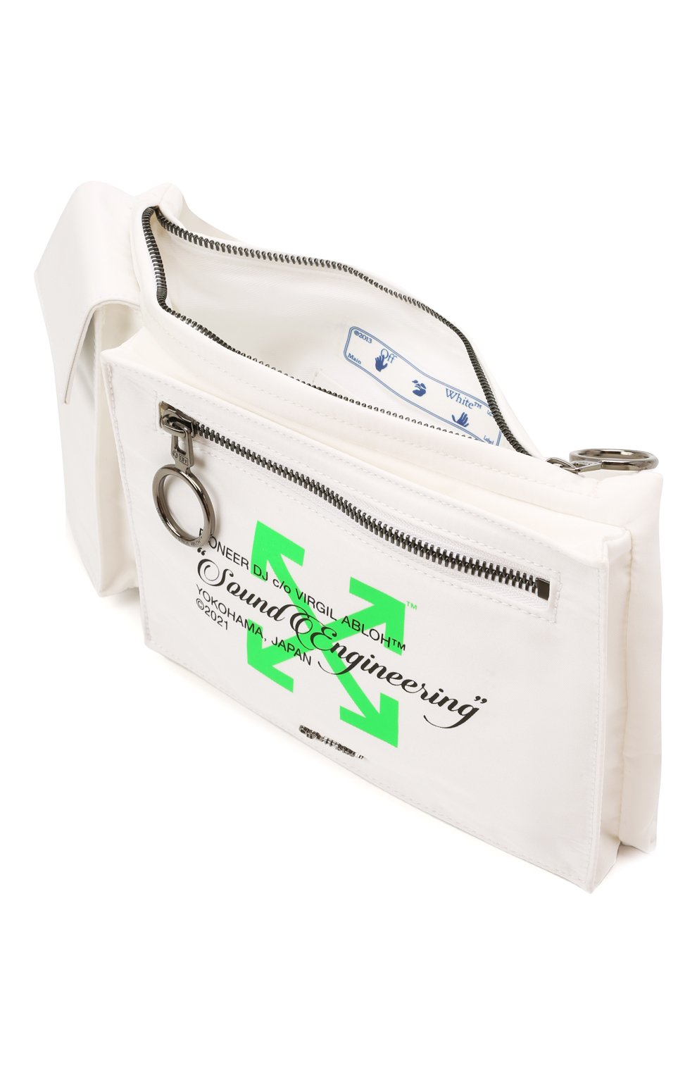 Текстильная поясная сумка OFF-WHITE, арт. 0MN0004G21FAB001, фото 4