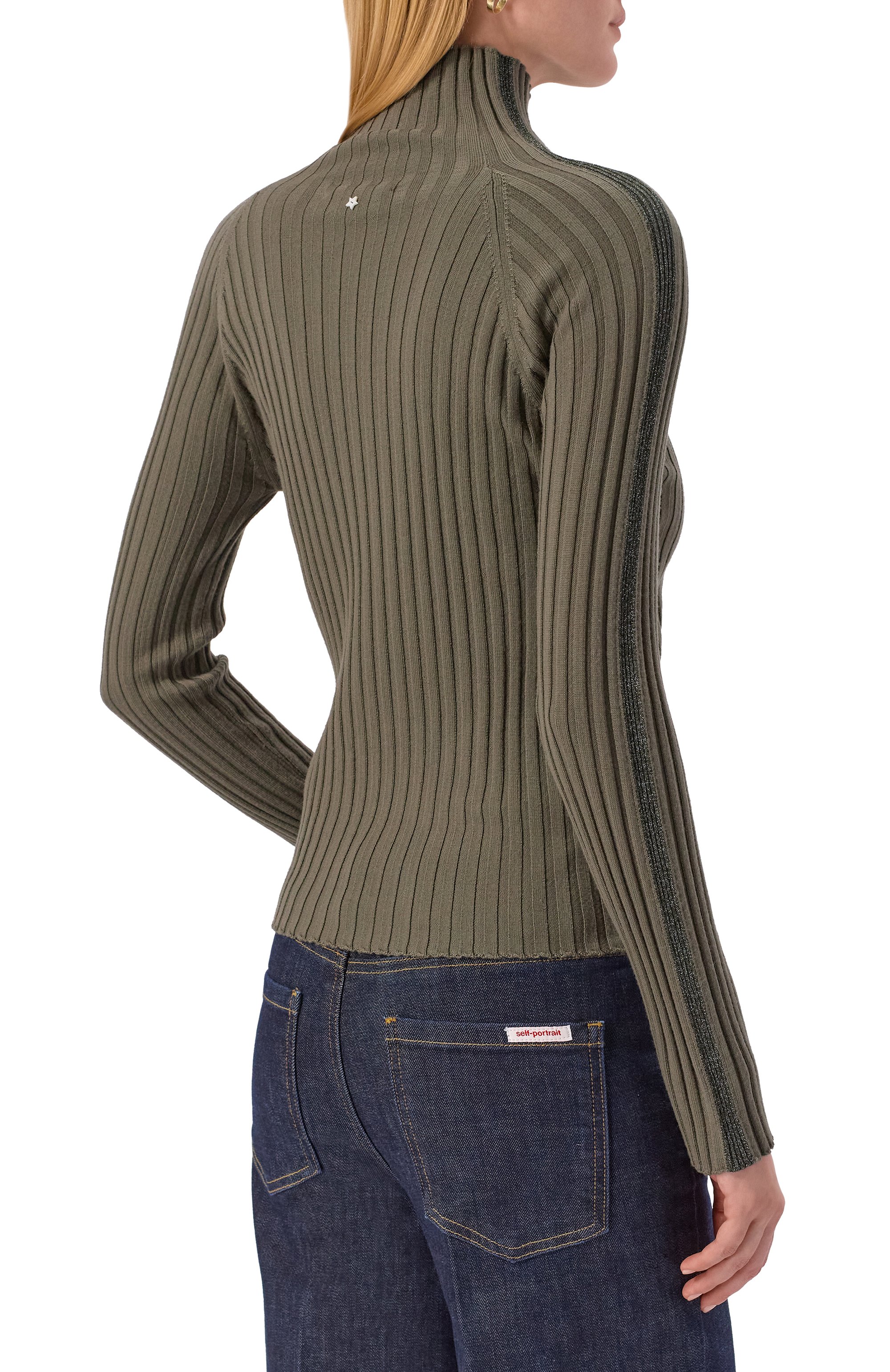 Шерстяная водолазка LORENA ANTONIAZZI, арт. DM42A/328, фото 4