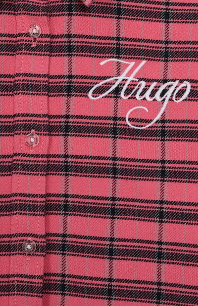 Хлопковая рубашка HUGO, арт. G00522, фото 3