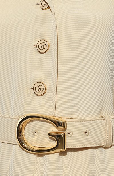 Платье из вискозы и шелка GUCCI, арт. 676263/Z8AWA, фото 5