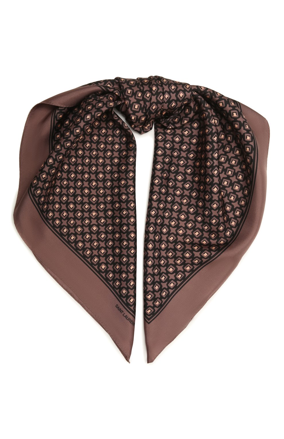 Шелковый платок SAINT LAURENT, арт. 660829/3Y001, фото 1