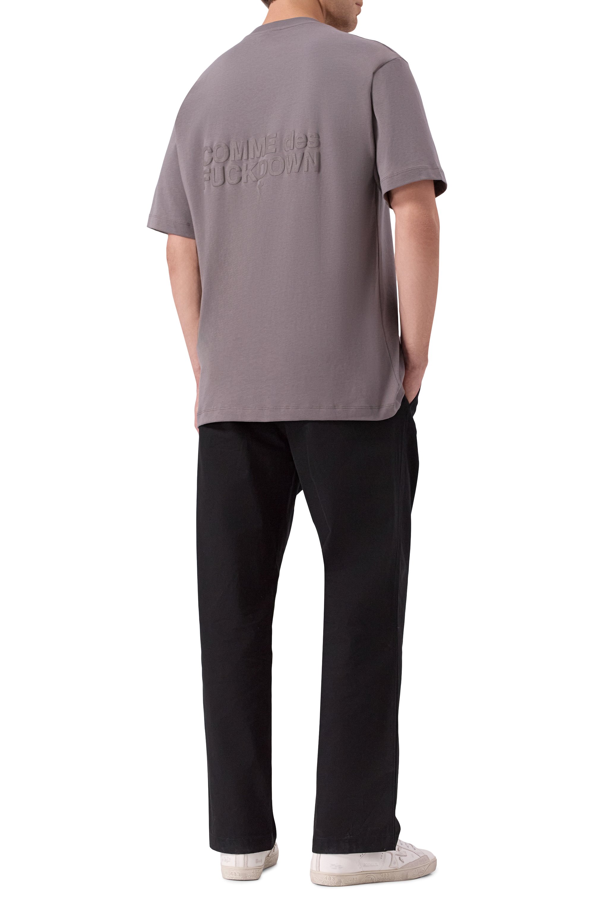 Хлопковая футболка COMME DES FUCKDOWN, арт. CFABM01733, фото 2