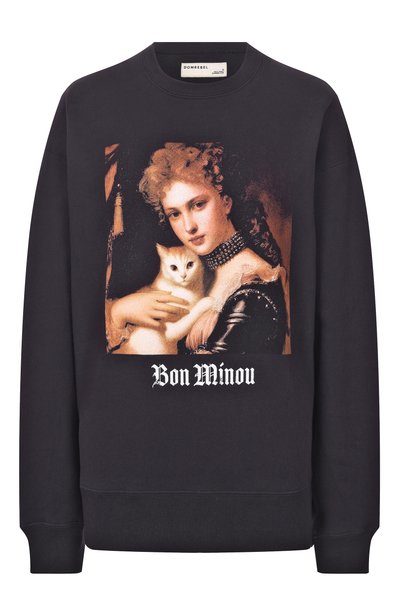 Женский хлопковый свитшот DOMREBEL, арт. B0N MIN0U/SWEATSHIRT