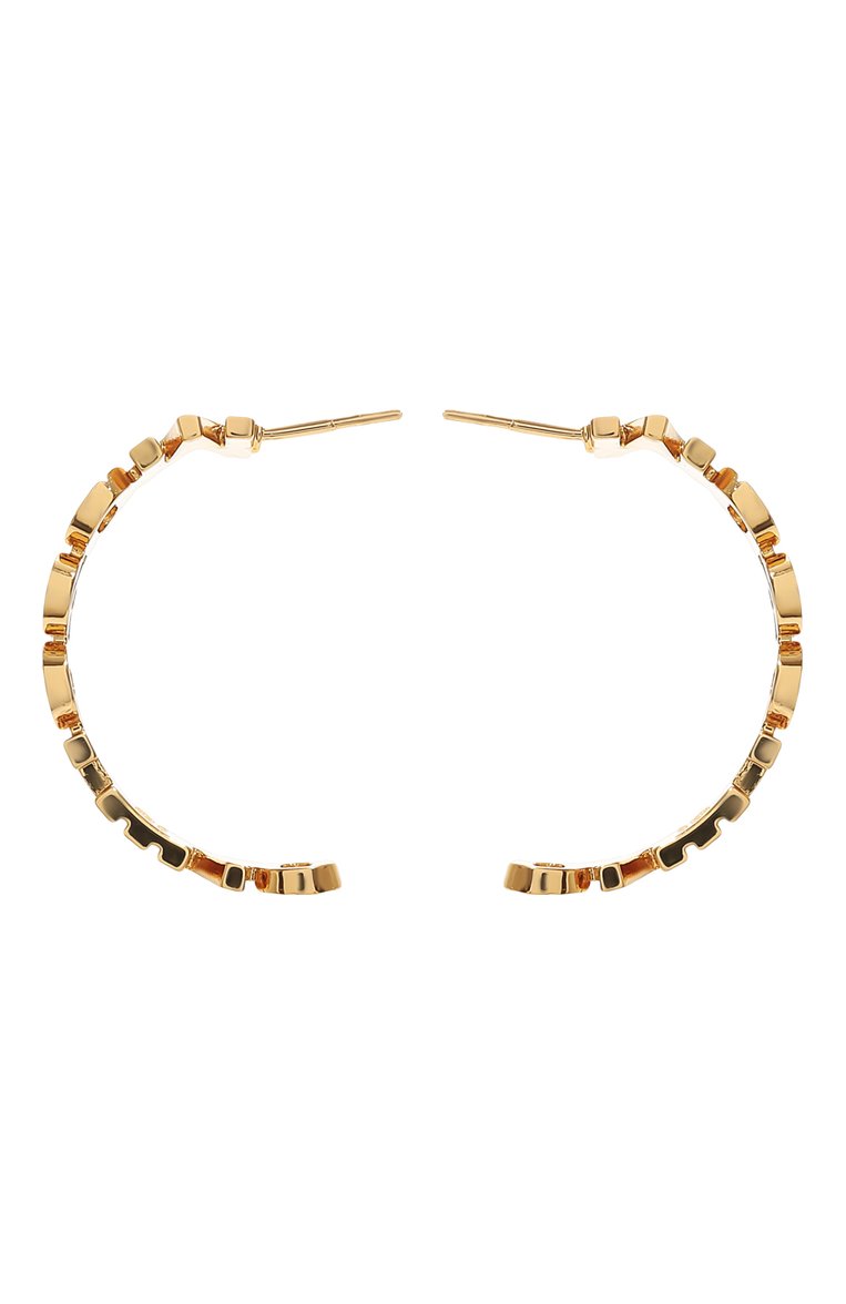 Женские серьги MOSCHINO золотого цвета, арт. 71 A9170 8434 | Фото 1 (Нос: Не проставлено; Региональные ограничения белый список (Axapta Mercury): Не проставлено; Материал: Металл)