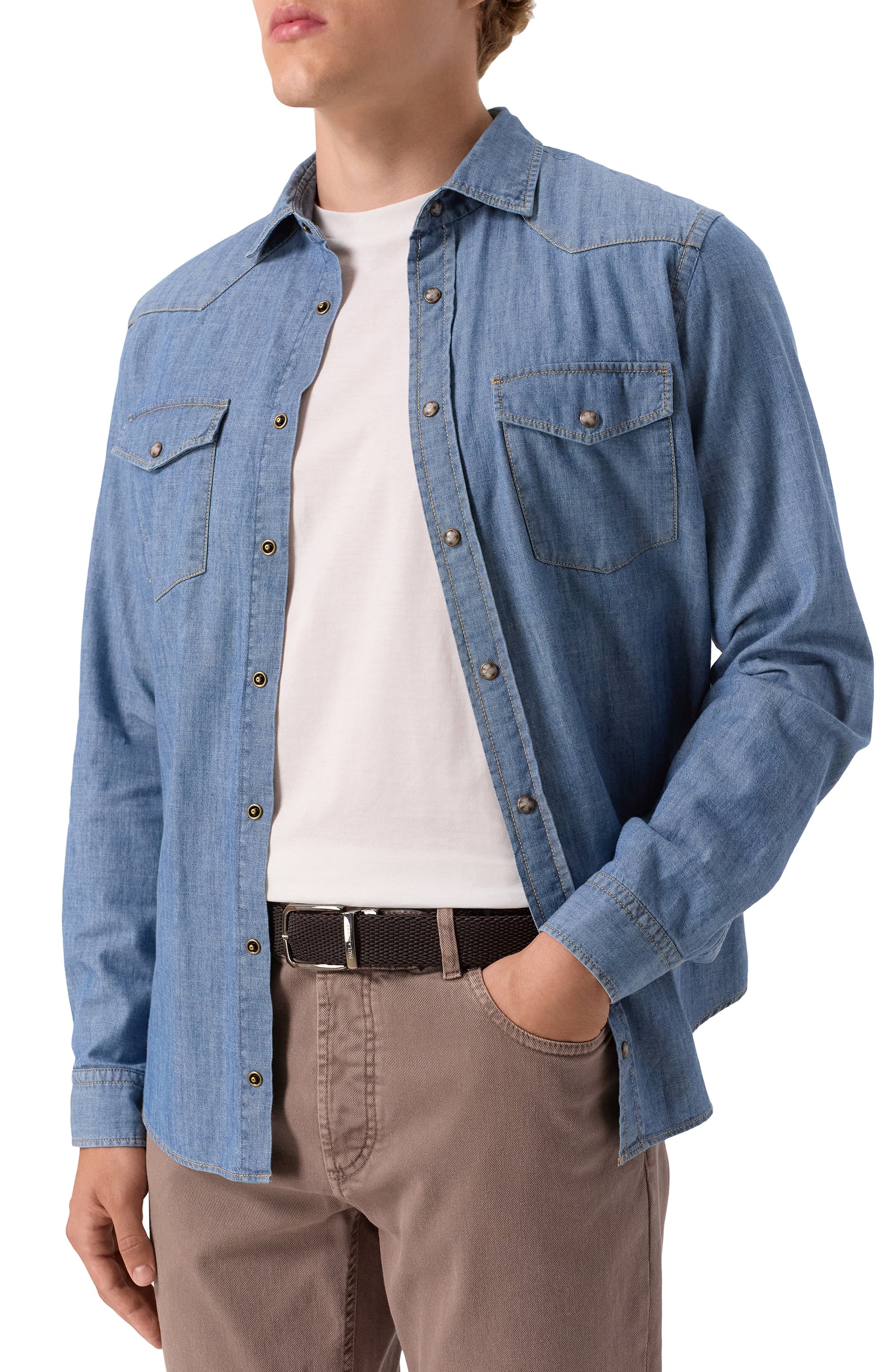 Двусторонний ремень PAUL&SHARK, арт. 14316006, фото 3