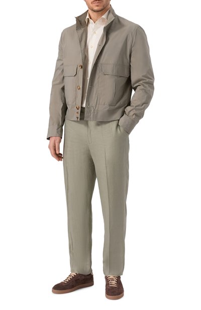 Льняные брюки CORNELIANI, арт. 274552/2714326, фото 2