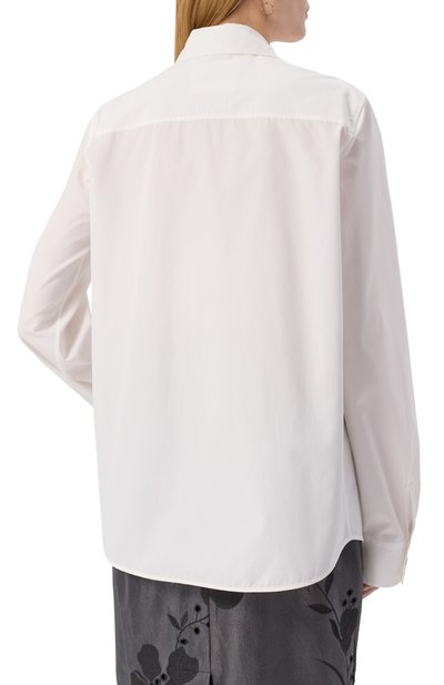 Хлопковая рубашка JIL SANDER, арт. J04DL0003/J45001, фото 4