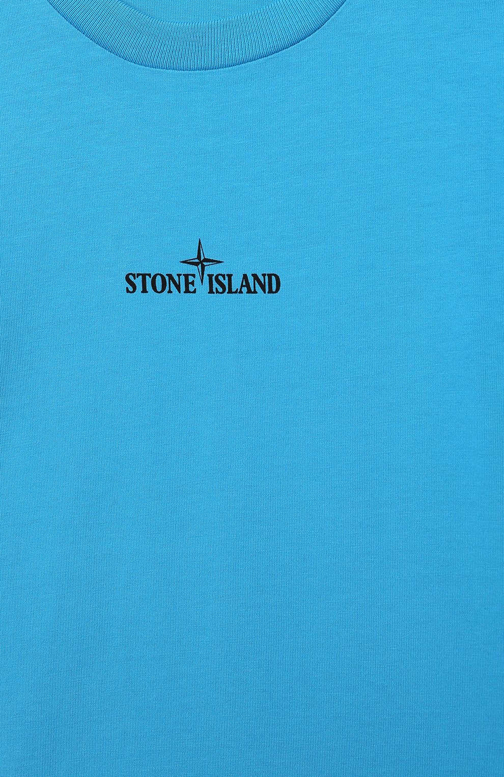 Хлопковая футболка STONE ISLAND, арт. 761621052/10-12, фото 3