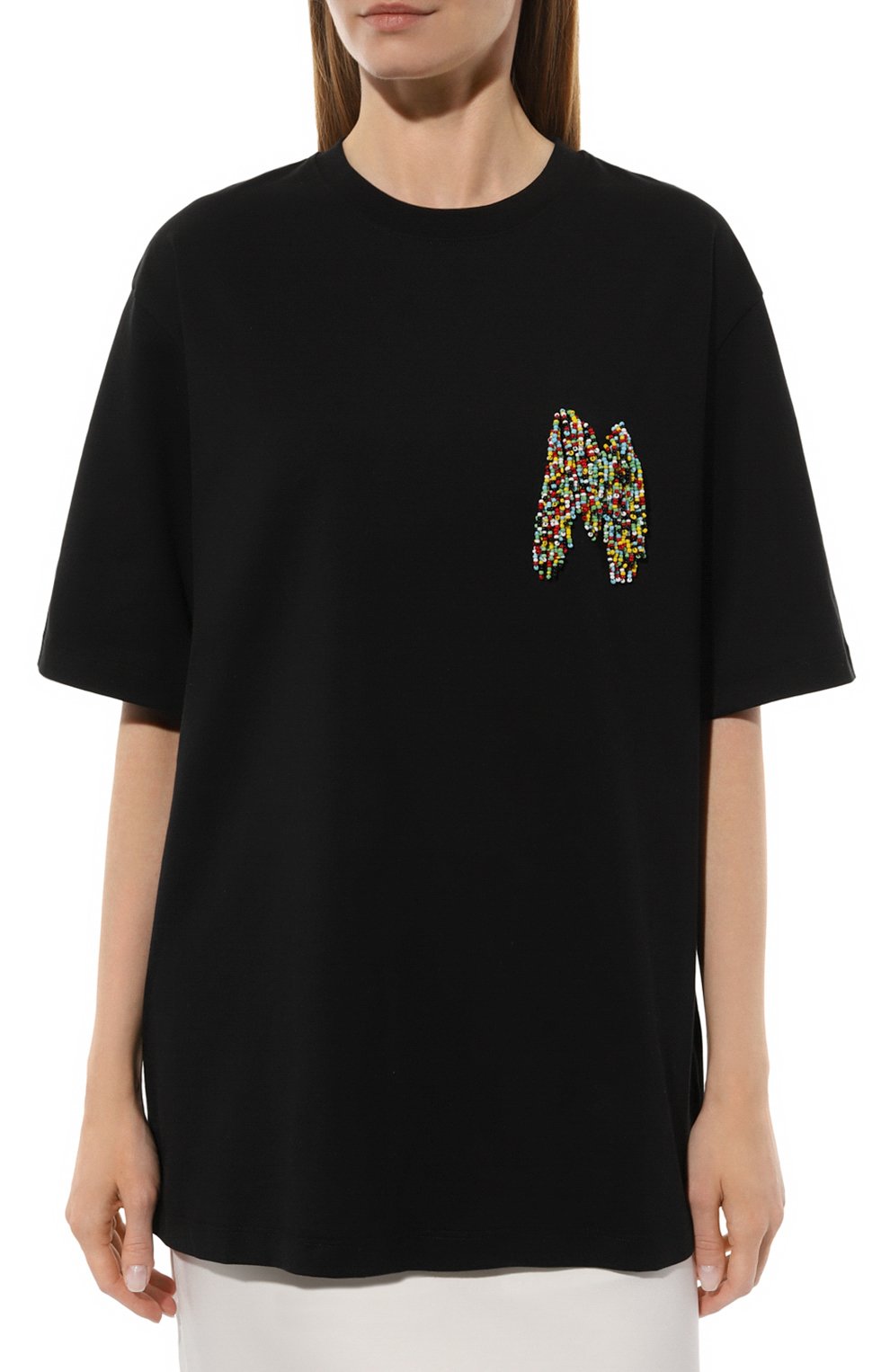 Хлопковая футболка MSGM, арт. 3642MDM103/247002, фото 3