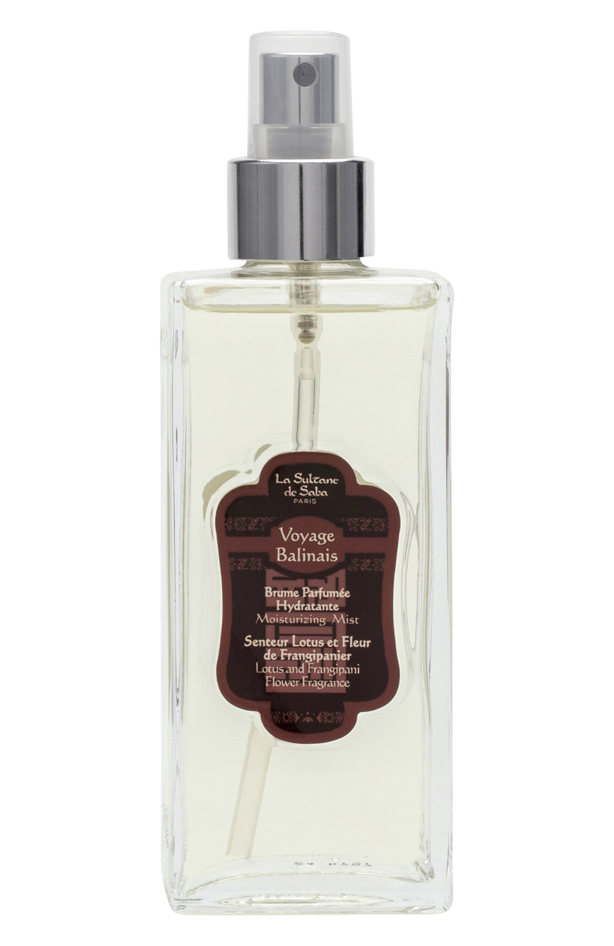 Парфюмированный увлажняющий спрей для тела "лотос и франжипани" (200ml) LA SULTANE DE SABA, арт. 3700448601551, фото 1