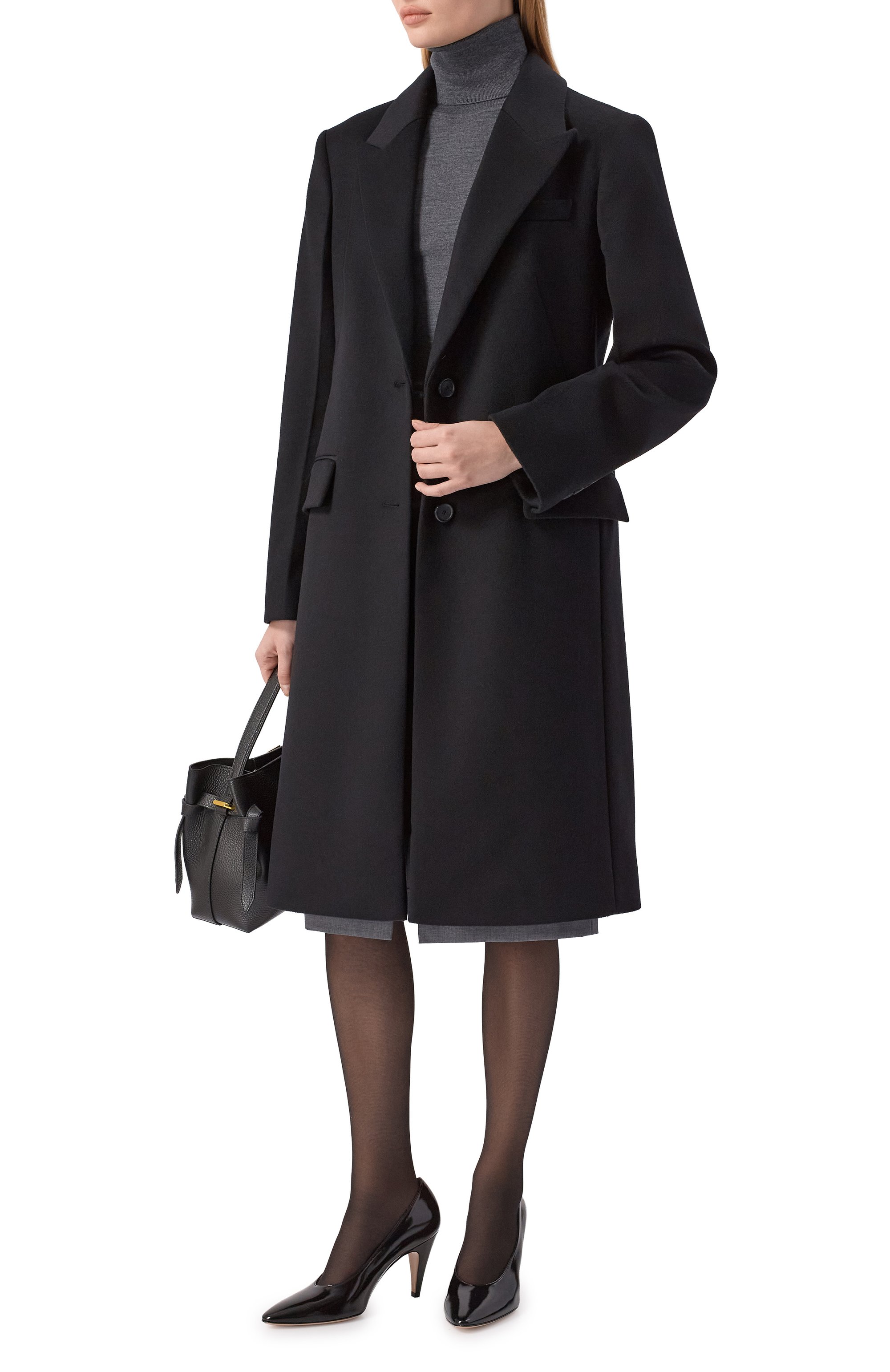 Шерстяное пальто BOSS, арт. 50548371, фото 2