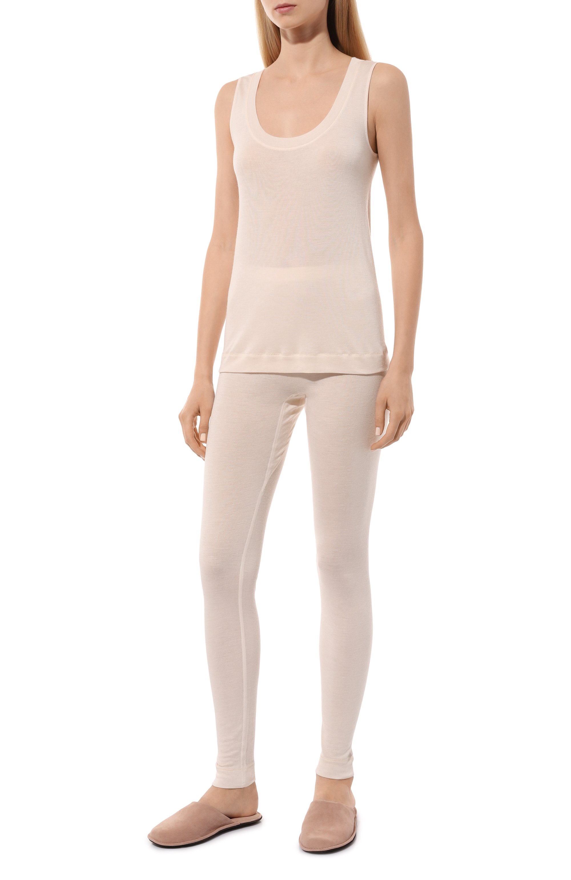 Легинсы из шелка и кашемира HANRO, арт. 071652, фото 2