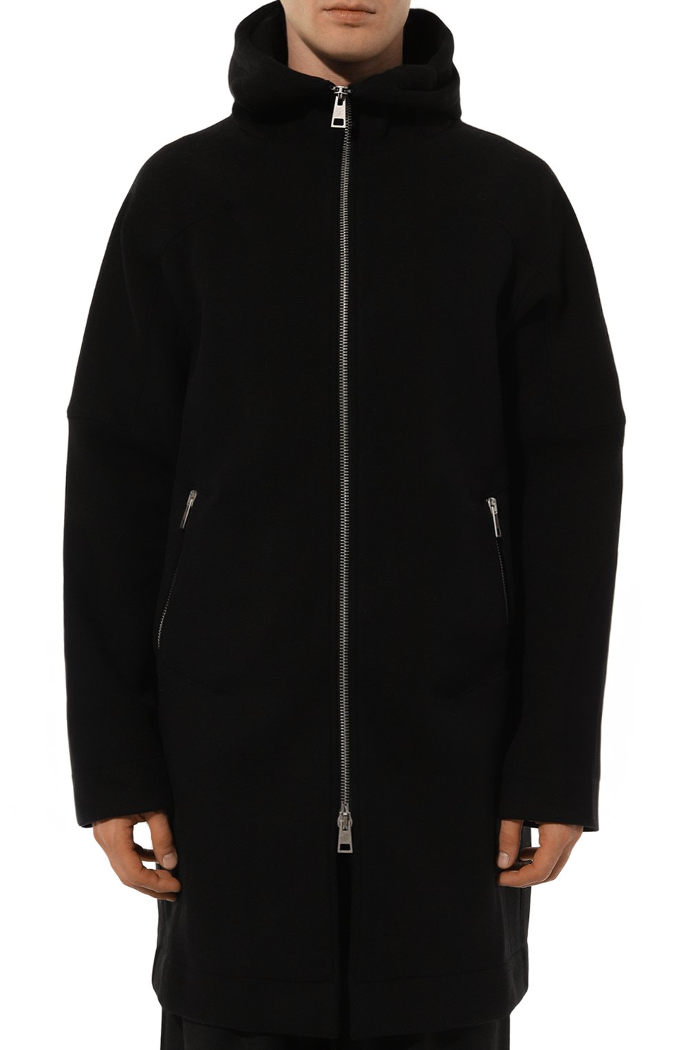 Шерстяная куртка ANDREA YA'AQOV черного цвета по цене 104500 руб., арт. 25MINS38B, фото 3 Шерстяная куртка ANDREA YA'AQOV, арт. 25MINS38B, фото 3