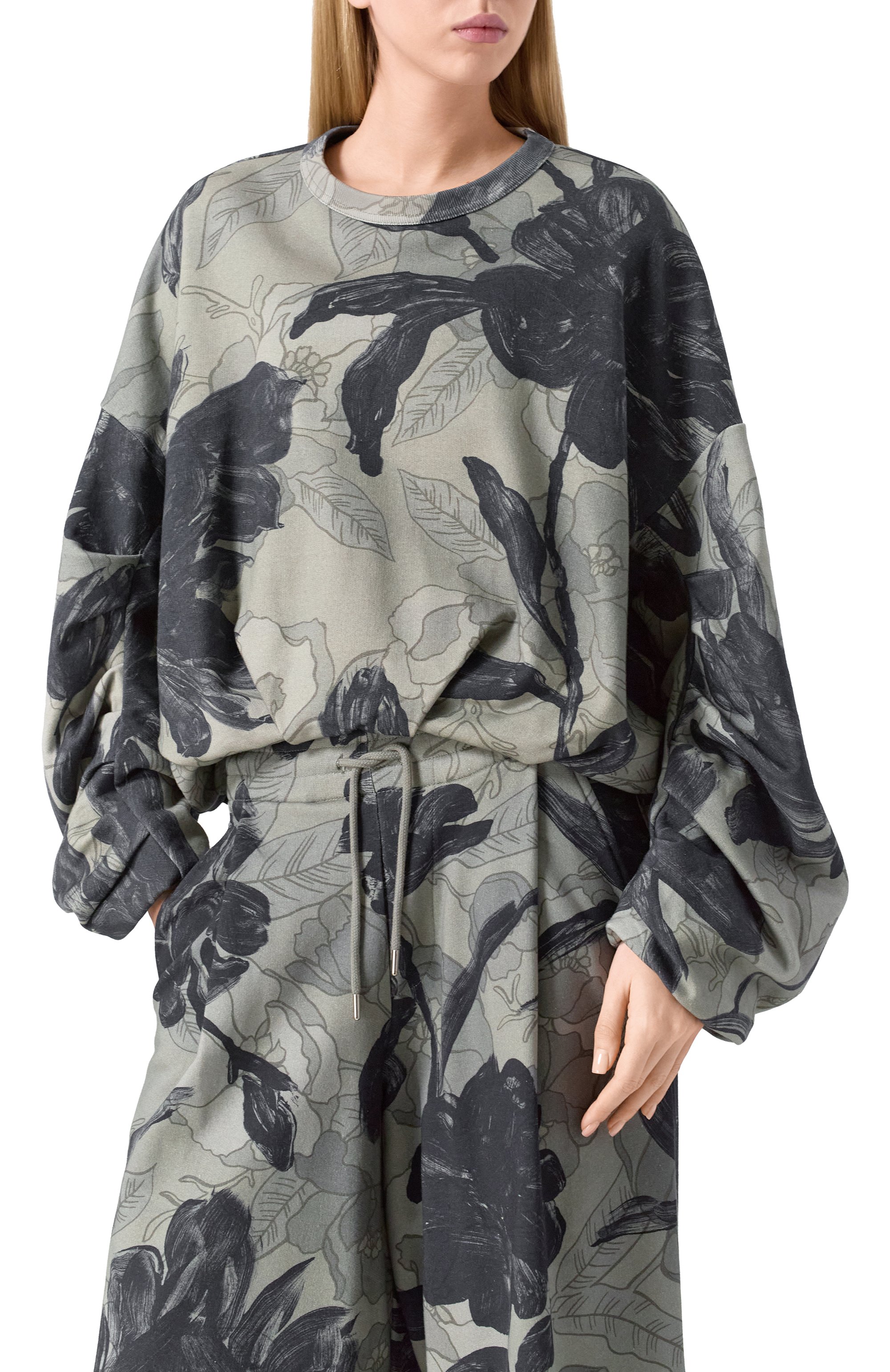 Хлопковый свитшот DRIES VAN NOTEN, арт. 242-011162-9608, фото 3