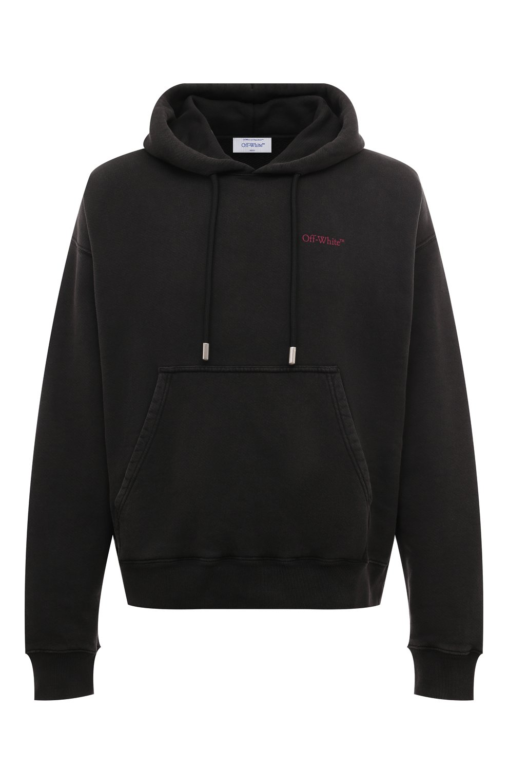 Хлопковое худи OFF-WHITE, арт. 0MBB085F24FLE00E, фото 1