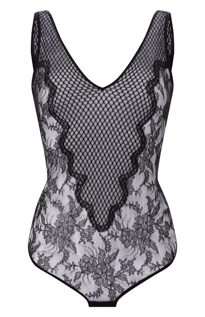 Кружевное боди CHANTAL THOMASS, арт. 02B4_чер, фото 1