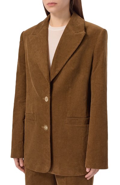 Вельветовый жакет ХОХЛОМА Х АЛЕНА АХМАДУЛЛИНА, арт. WTJ2341, фото 3