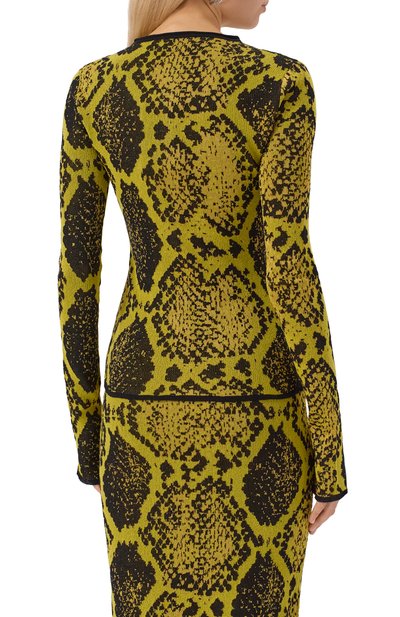 Кардиган из вискозы и хлопка THE ATTICO, арт. 251WCD00005/KCC004AA, фото 4