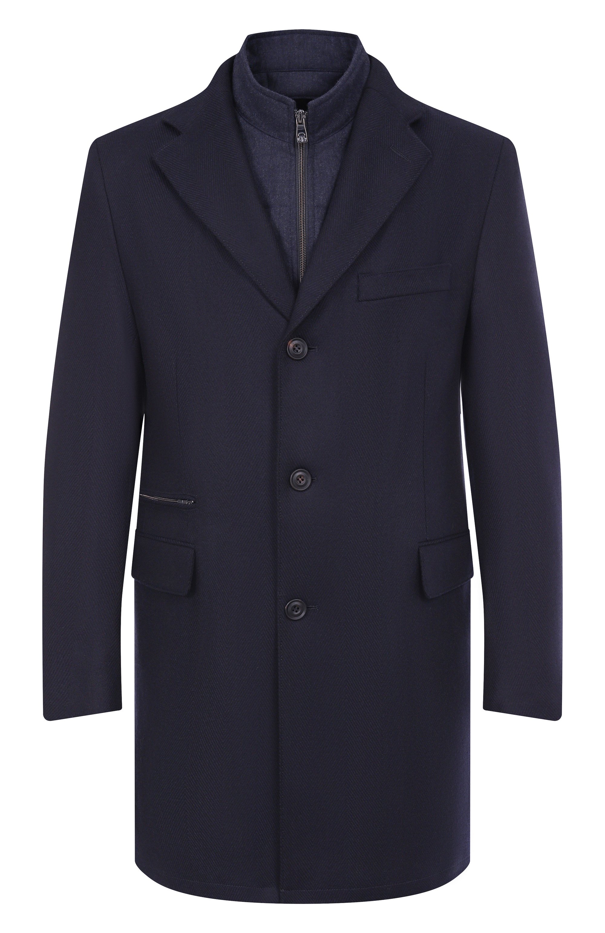 Шерстяное пальто CORNELIANI, арт. 261590-2612500, фото 1