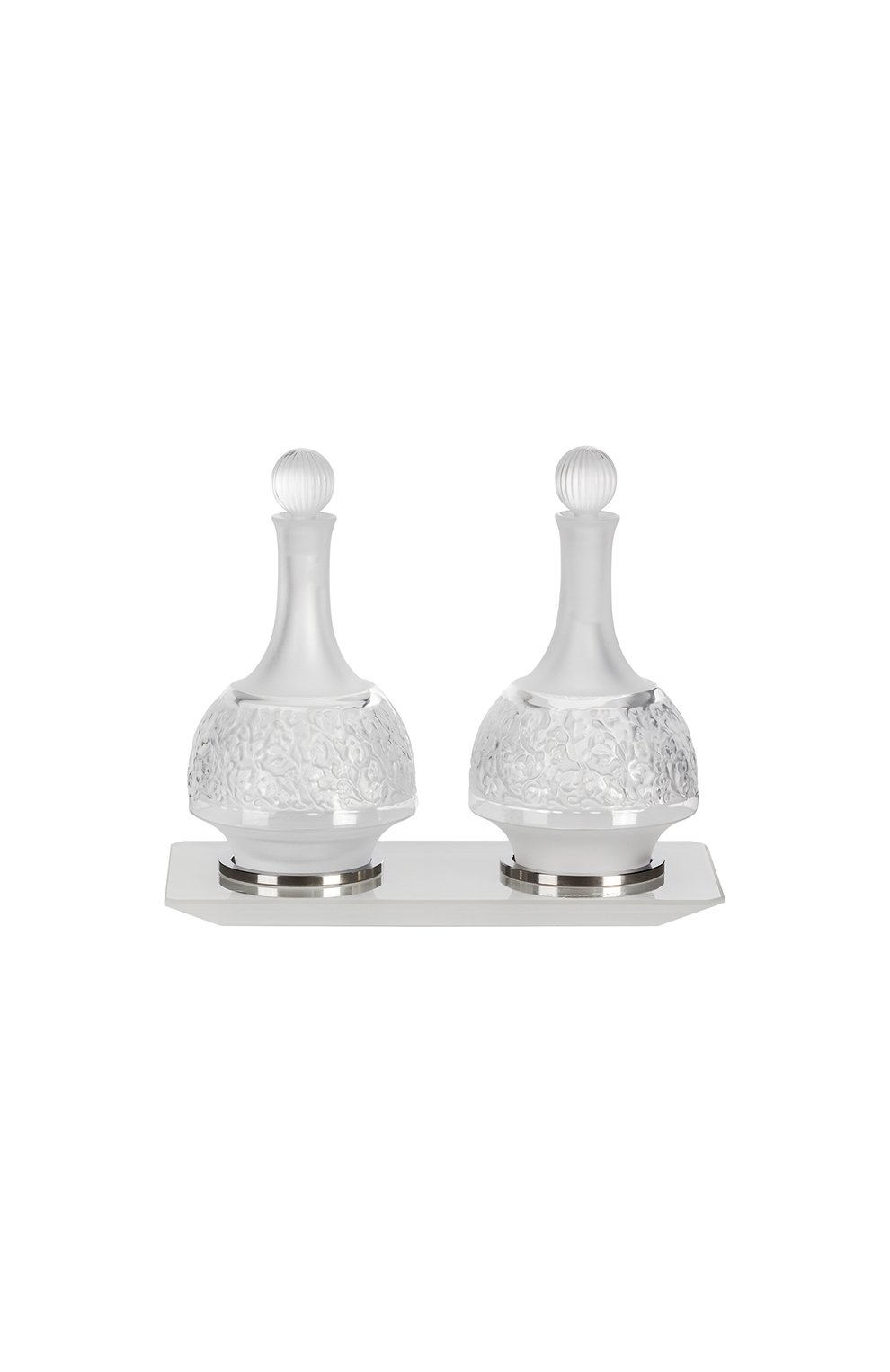 Набор из 2-х бутылочек для масла и подноса versailles LALIQUE, арт. 10750900, фото 1