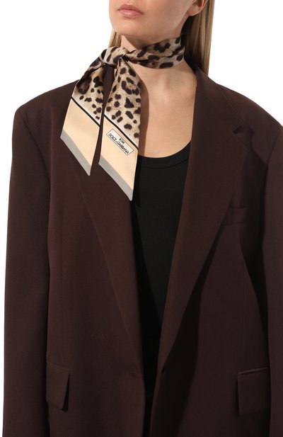 Шелковый шарф-твилли DOLCE & GABBANA, арт. FS215A/GDBQC, фото 2