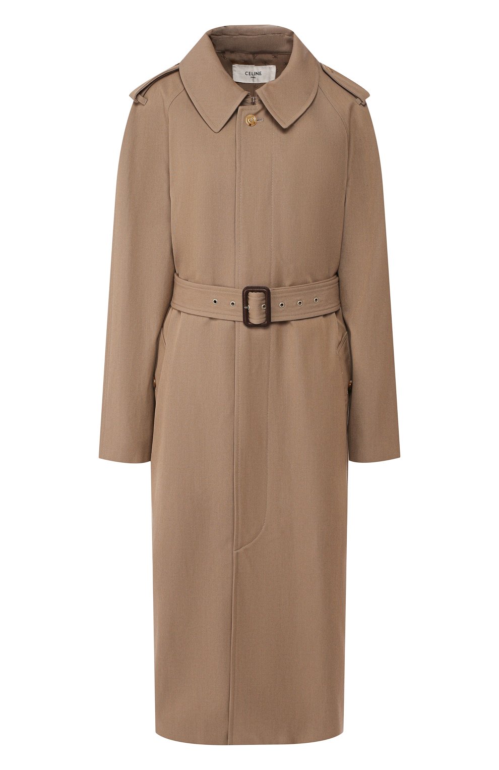 Тренч из смеси шерсти и хлопка CELINE, арт. 2M332984C, фото 1