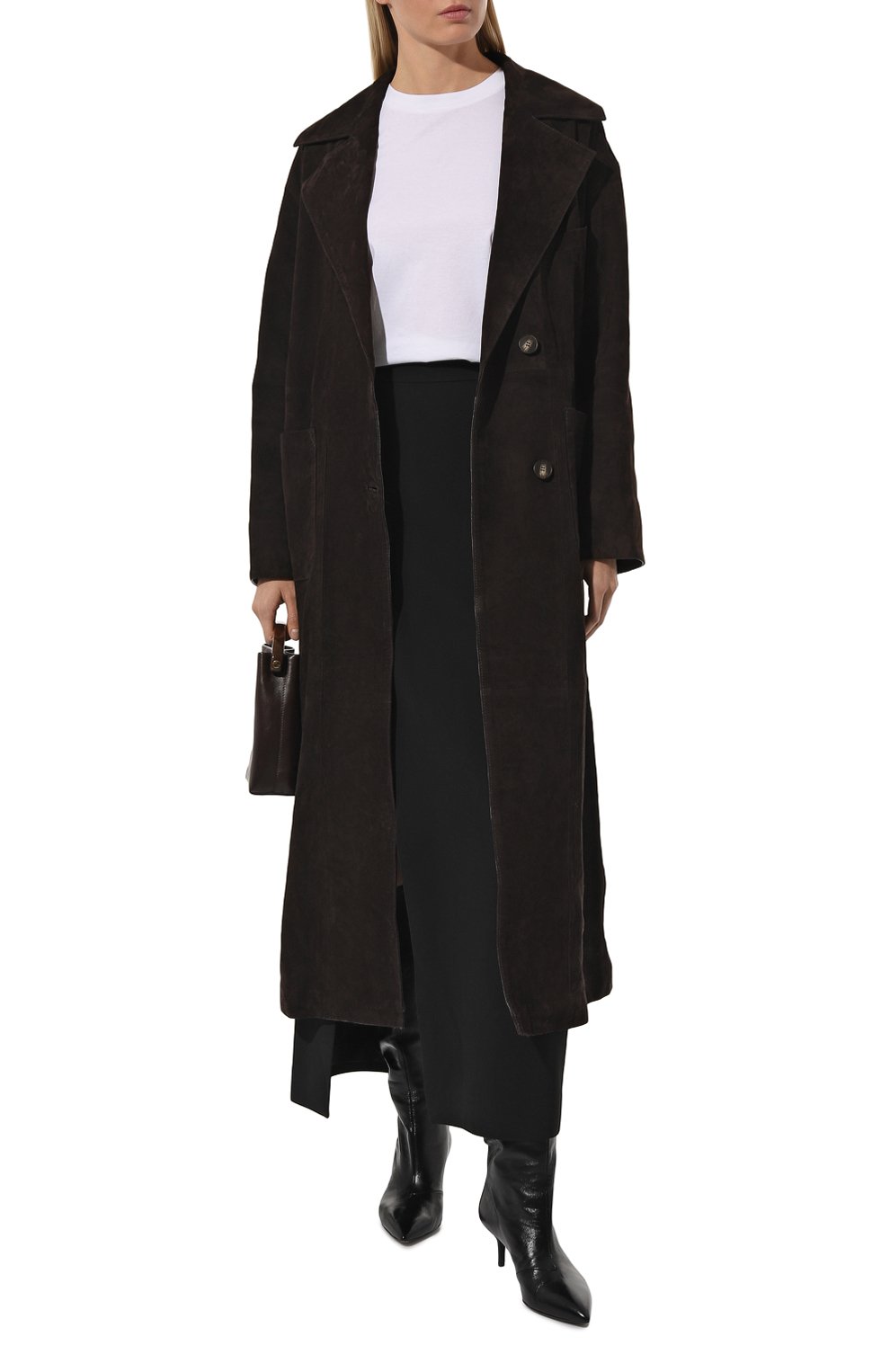 Замшевое пальто VENERA M., арт. 23123, фото 2