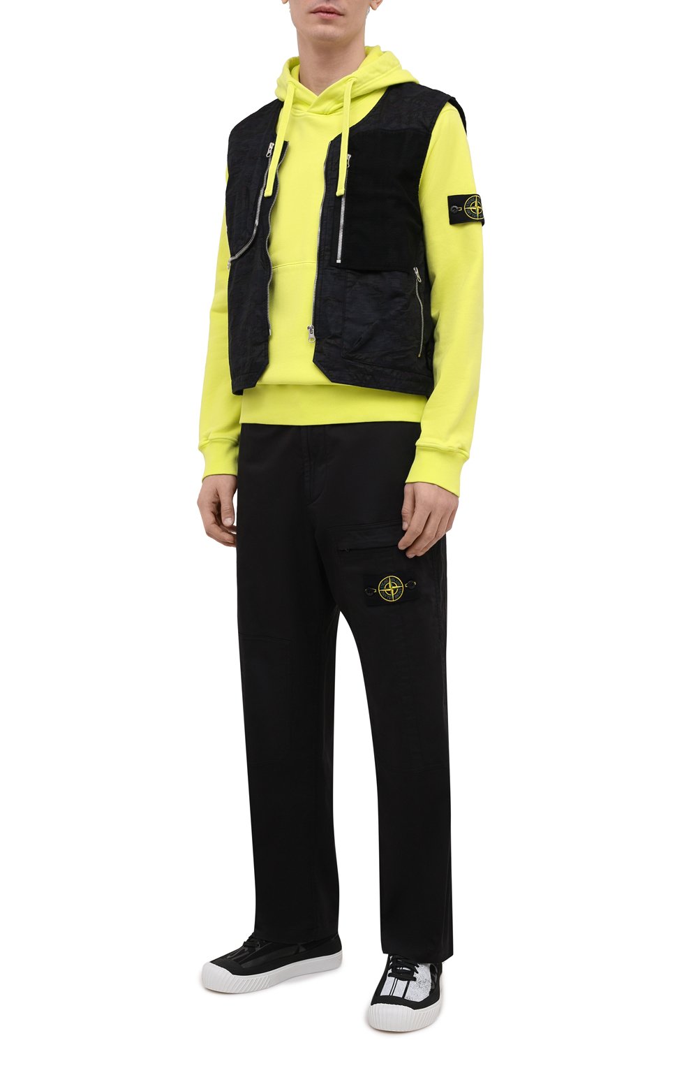 Хлопковое худи STONE ISLAND, арт. 741564151, фото 2