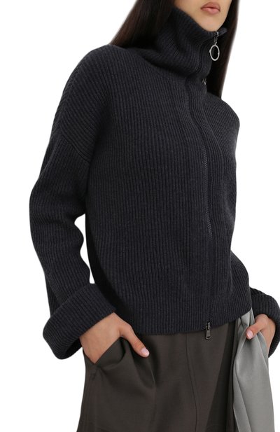Кашемировый кардиган BRUNELLO CUCINELLI черного цвета по цене 350500 руб., арт. M12711006, фото 3 Кашемировый кардиган BRUNELLO CUCINELLI, арт. M12711006, фото 3