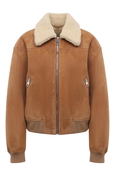 Женская дубленка из овчины LUDA NIKISHINA, арт. FJ/AW23/zm-kr/beige
