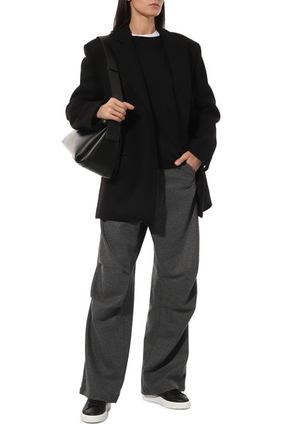 Кожаные кеды b-court BALMAIN, арт. AN1VI690LVTR, фото 2