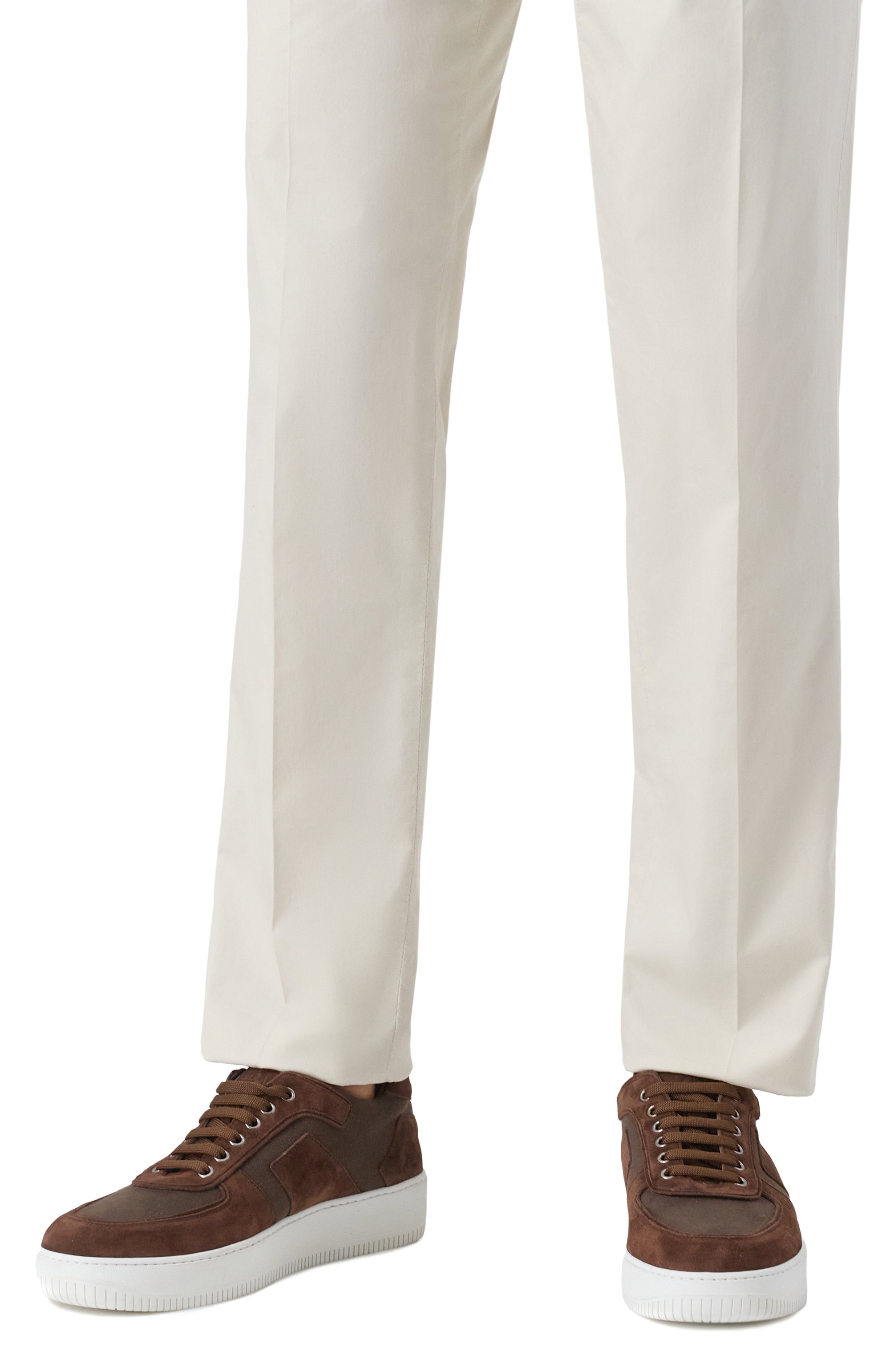 Комбинированные кеды CORNELIANI, арт. 25TM70-2520911, фото 3