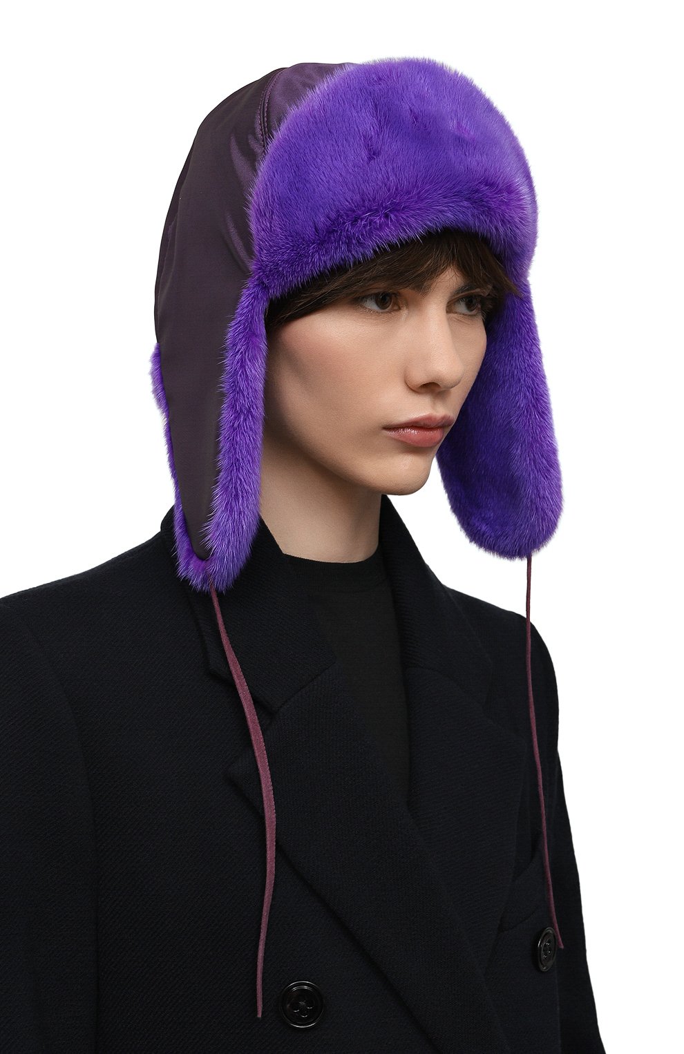 Шапка-ушанка дарья с отделкой из меха норки FURLAND, арт. 0194810010065600056, фото 2