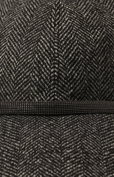 Шерстяная бейсболка BRUNELLO CUCINELLI, арт. MCAP90050, фото 4