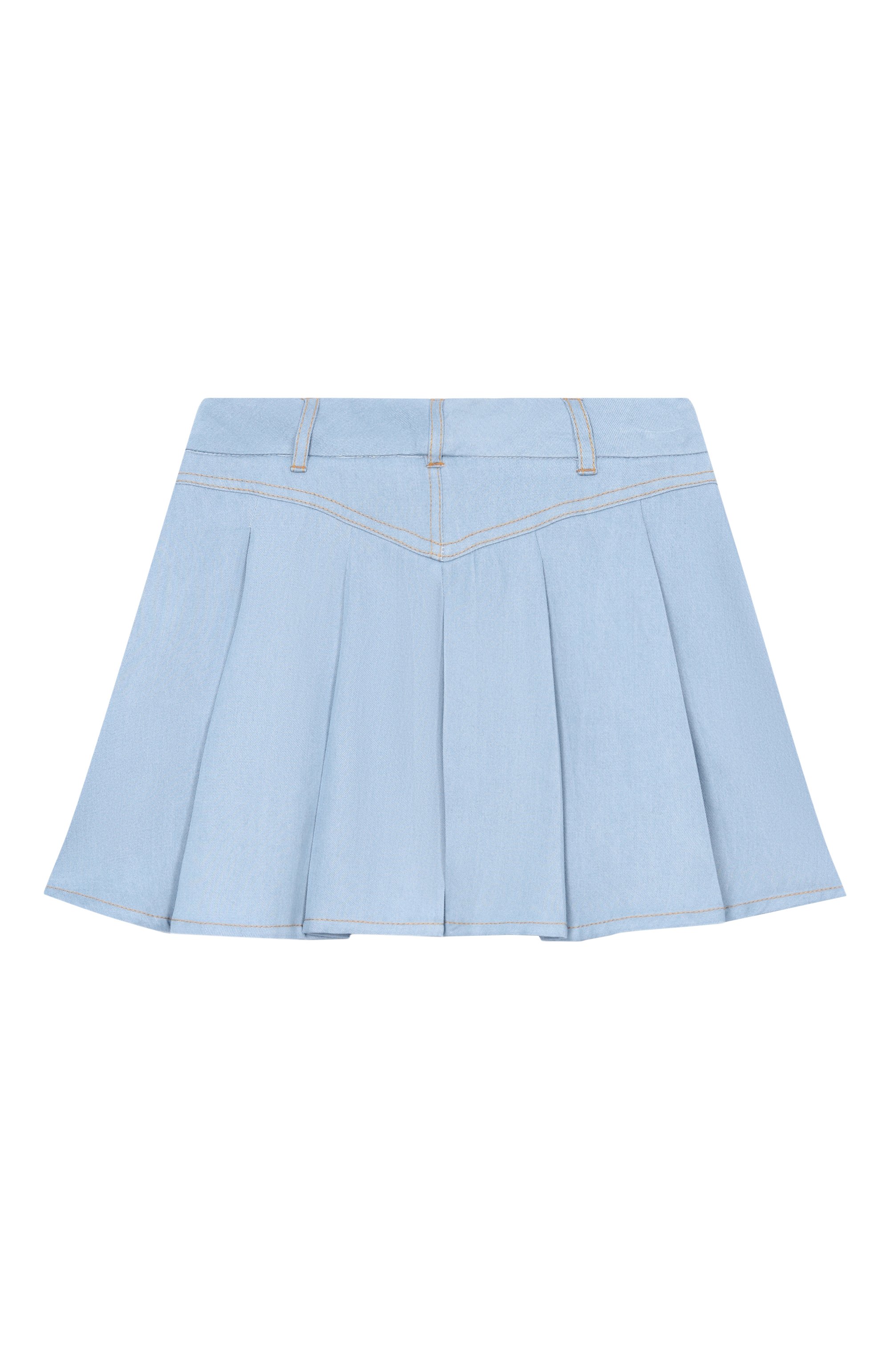 Джинсовая юбка MONNALISA, арт. 41G701, фото 2