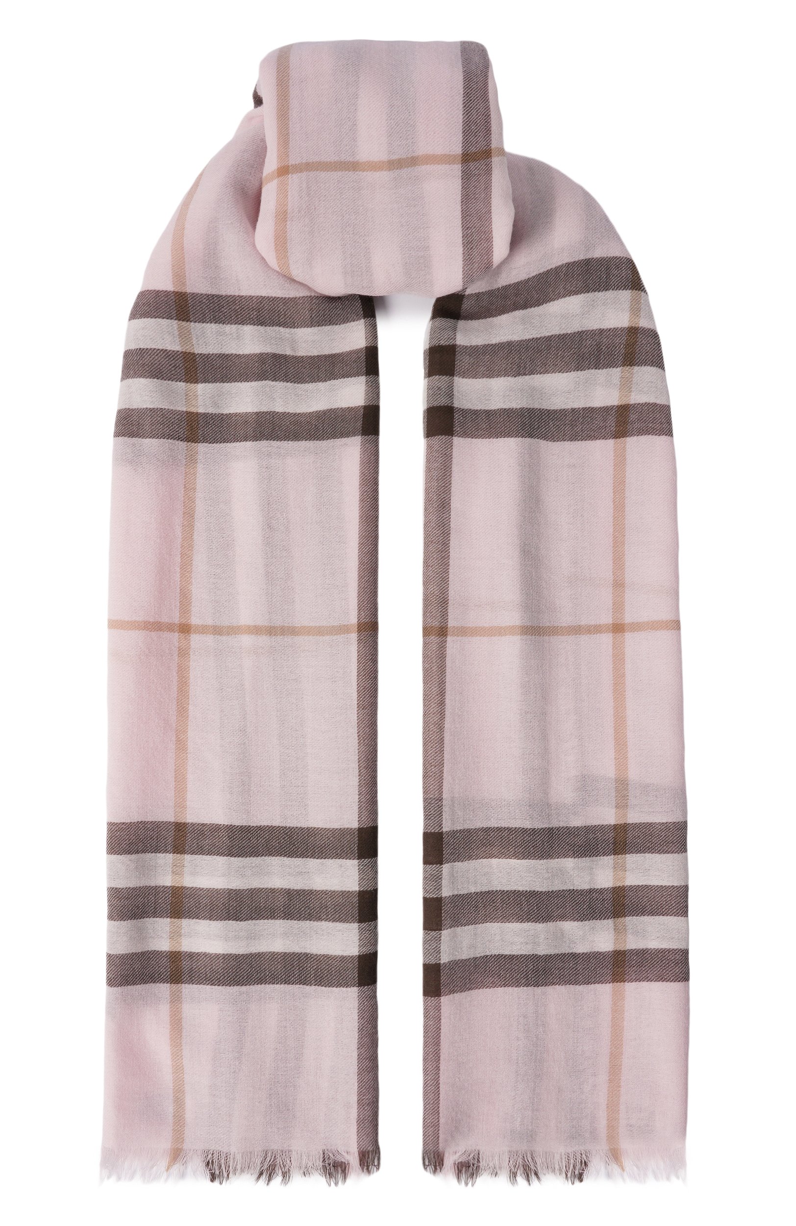 Шерстяной шарф BURBERRY,  арт. 8114135, фото 1