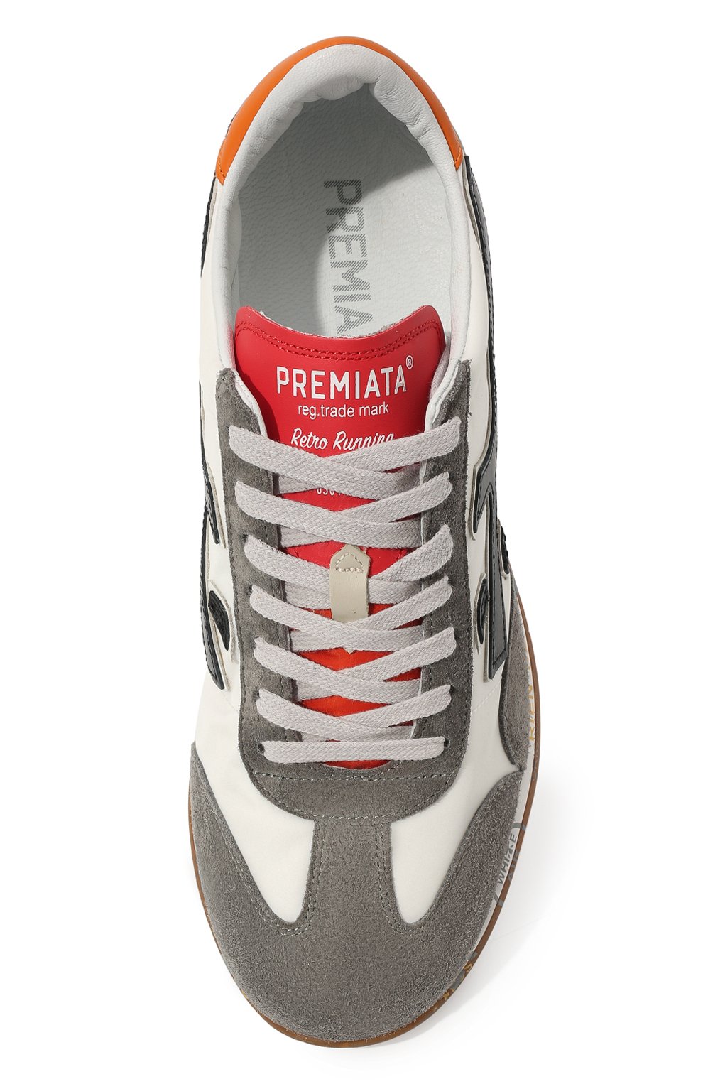 Комбинированные кроссовки jacky x PREMIATA серого цвета по цене 26800 руб., арт. JACKYX/VAR5723, фото 6 Комбинированные кроссовки jacky x PREMIATA, арт. JACKYX/VAR5723, фото 6