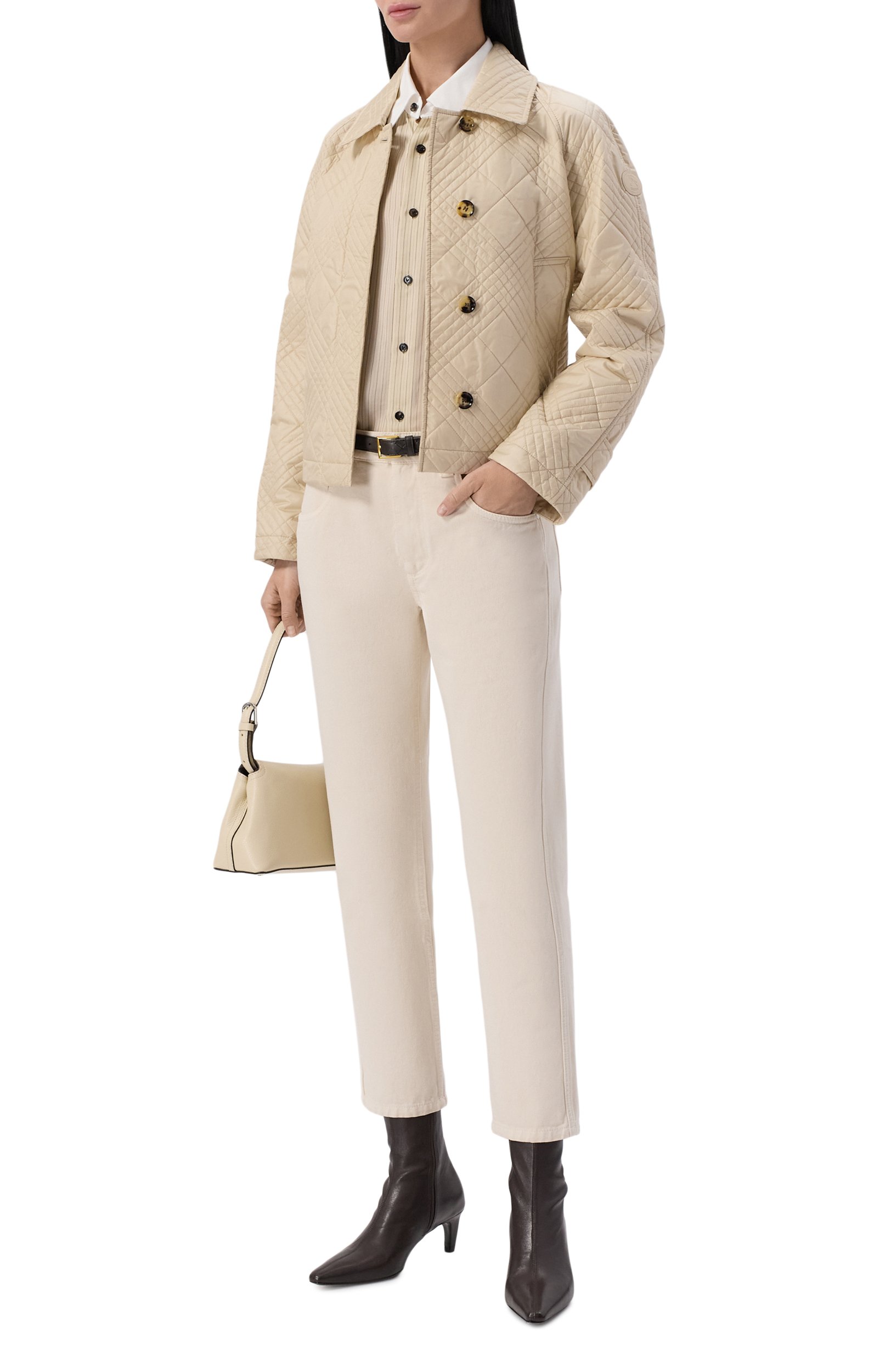 Куртка BURBERRY бежевого цвета по цене 208000 руб., арт. 8123878, фото 2 Куртка BURBERRY, арт. 8123878, фото 2
