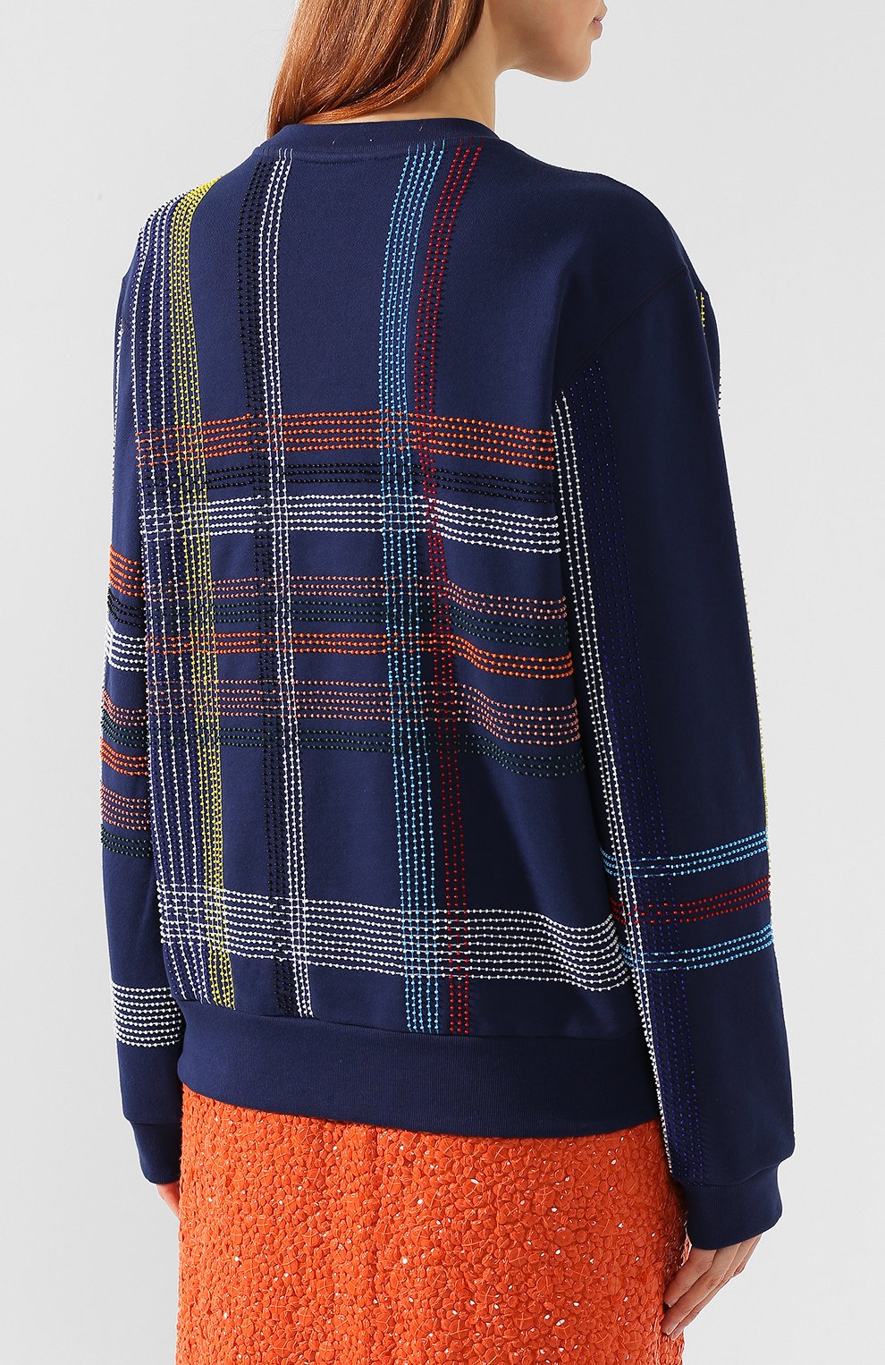 Хлопковый свитшот DRIES VAN NOTEN, арт. 191-11194-7617, фото 4