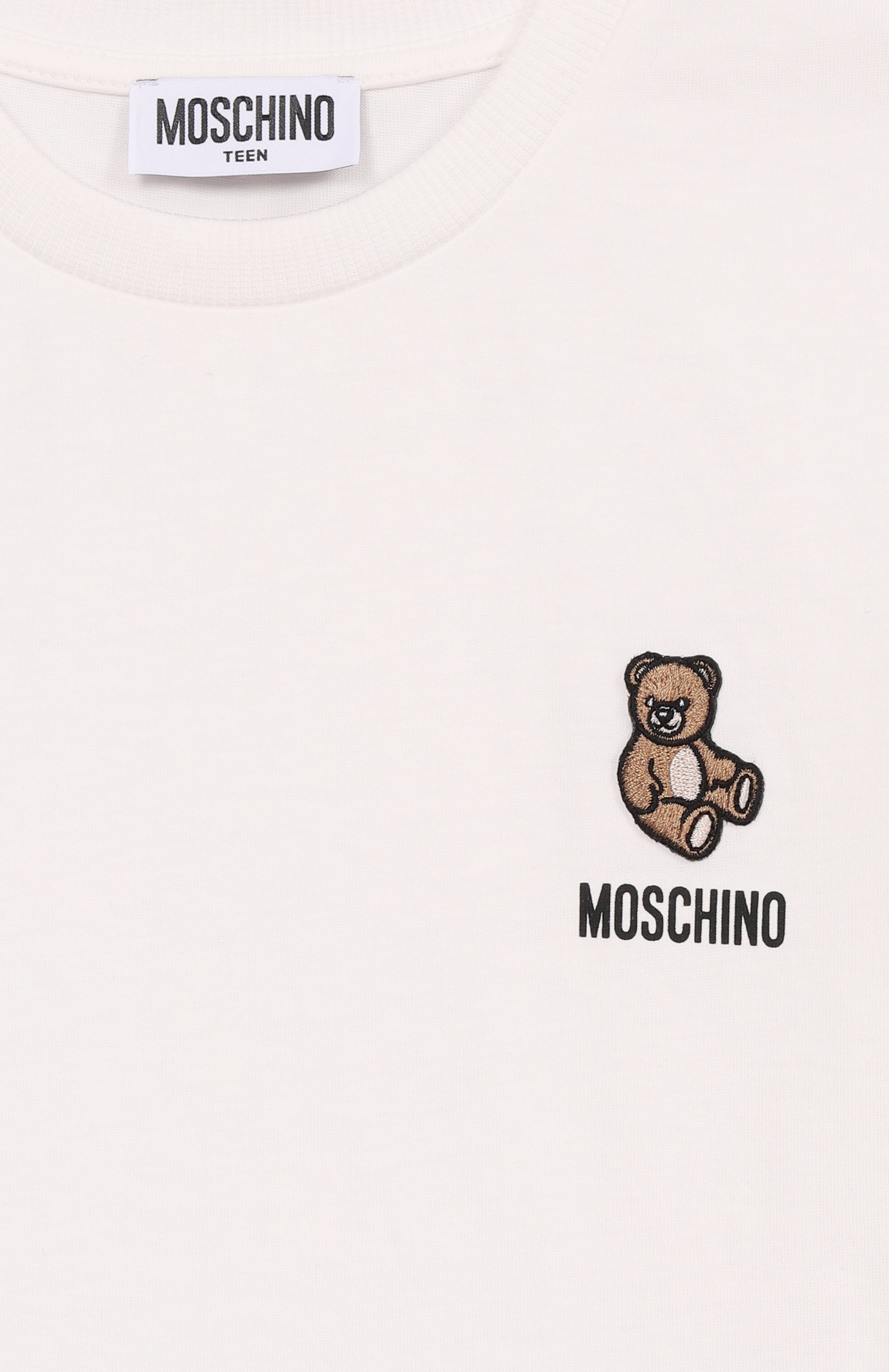 Хлопковая футболка MOSCHINO, арт. HUM05T/LAA02, фото 3