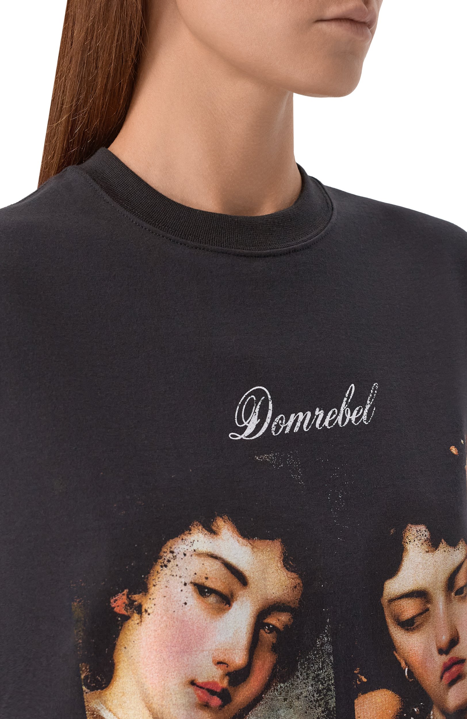 Хлопковая футболка DOMREBEL, арт. MY GIRL/T-SHIRT, фото 5