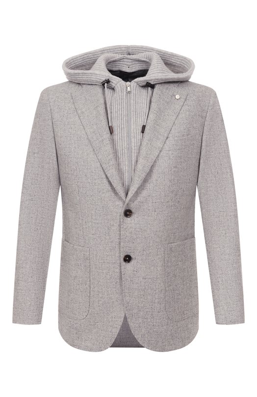 Шерстяной пиджак L.B.M. 1911 2594/52507 Серый 2594/52507