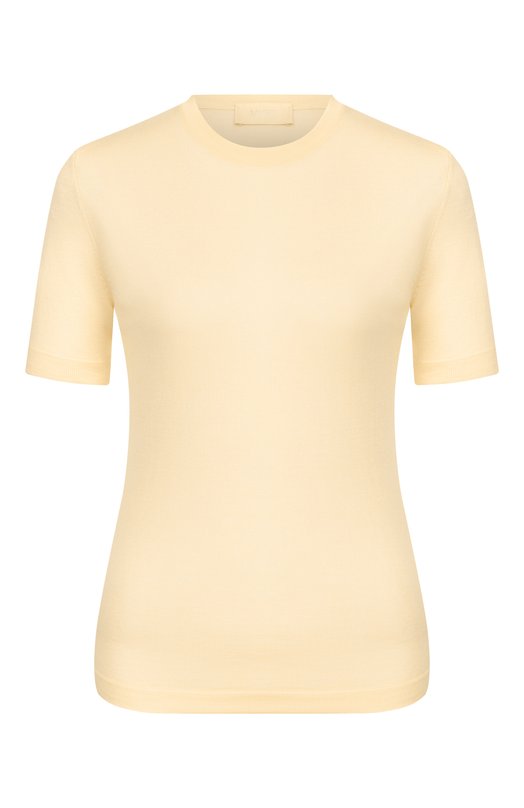 Пуловер из кашемира и шелка MVST M26.CSW.K418/JAIPUR Жёлтый M26.CSW.K418/JAIPUR