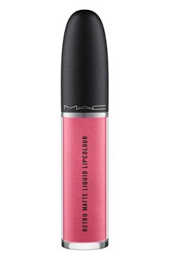 Жидкая помада retro matte liquid lipcolour metallics, metallic rose (5ml) MAC  цвета, арт. S9W2-15 | Фото 2 (Обьем косметики: 100ml; Финишное покрытие: Блестящий)