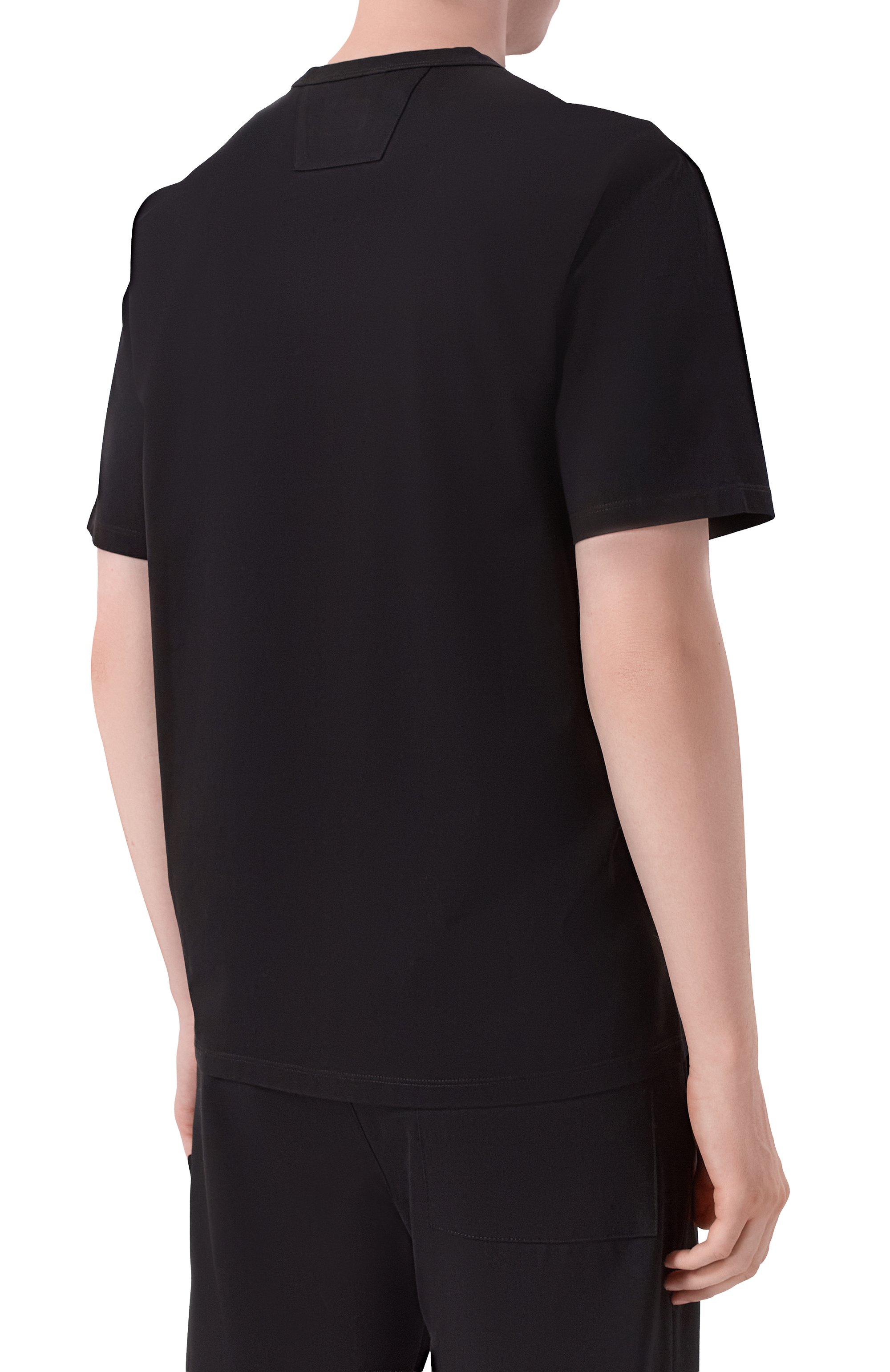 Хлопковая футболка C.P. COMPANY, арт. 19CLTS025A006370W, фото 4