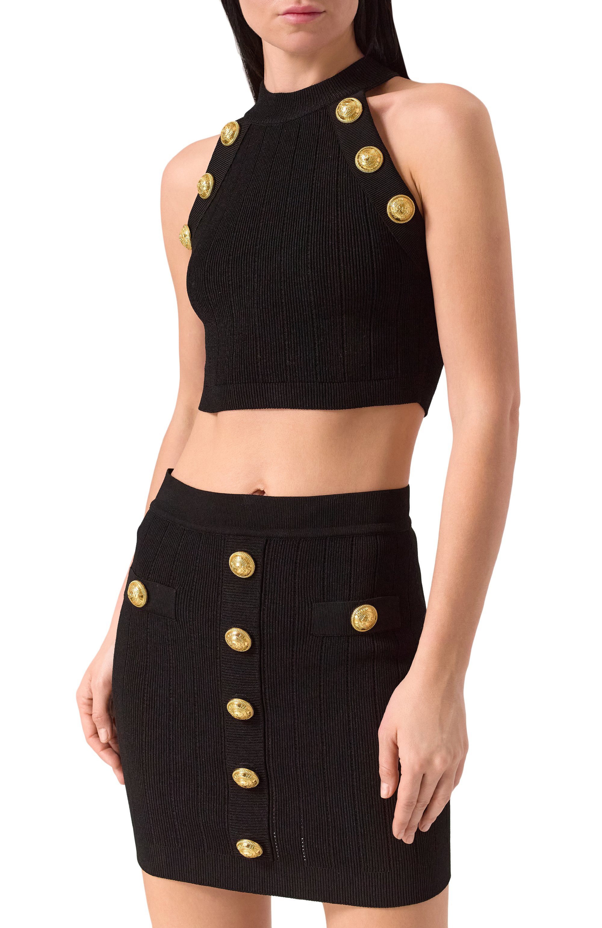 Топ из вискозы BALMAIN, арт. EF1AB390/KB07, фото 3