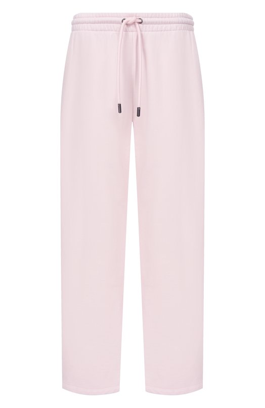 Хлопковые брюки Off-White 0MCH05AS26FLE005 Розовый 0MCH05AS26FLE005