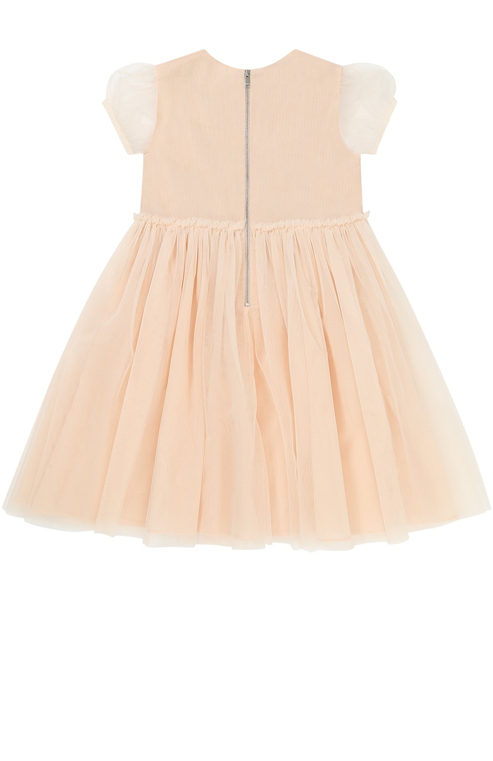 Многослойное приталенное платье с вышивкой и кристаллами GUCCI, арт. 471121/ZB675, фото 2