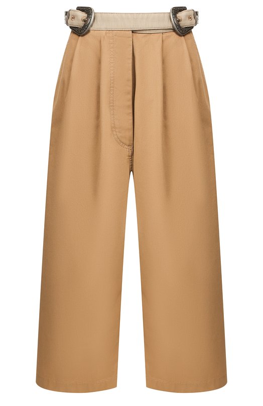 

Хлопковые брюки Loewe, Бежевый